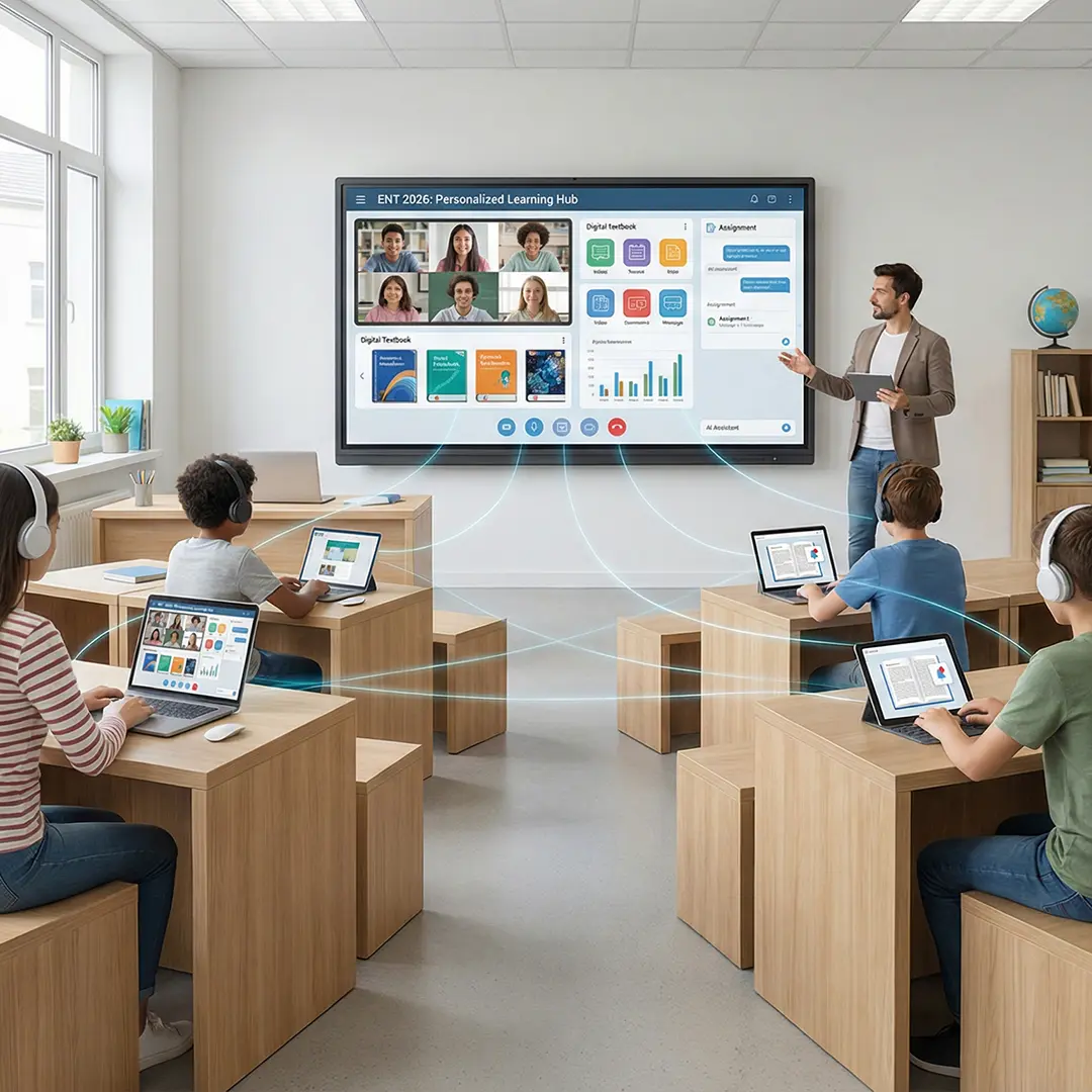 Les Environnements Numériques de Travail en 2026 : transformations, perspectives et enjeux pour l’éducation